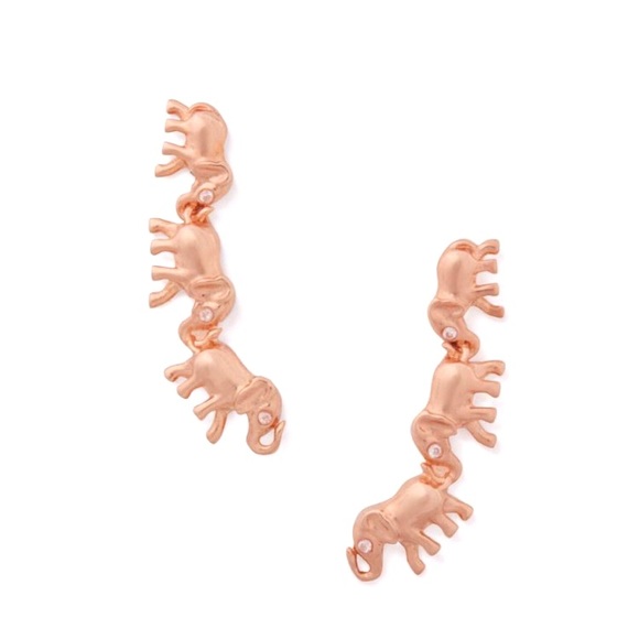 kate spade Jewelry - KATE SPADE• Things We Love Elephant Ear Crawlers